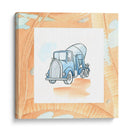 Mezclador De Cemento De Charlies - Charles Swinford | Cuadro decorativo de Canvas Lab