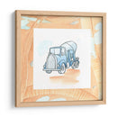 Mezclador De Cemento De Charlies - Charles Swinford | Cuadro decorativo de Canvas Lab