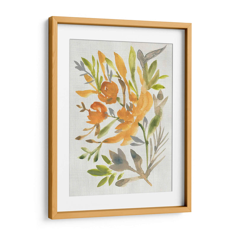 Butterscotch Bouquet I - Chariklia Zarris | Cuadro decorativo de Canvas Lab