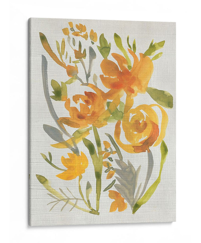 Butterscotch Bouquet Ii - Chariklia Zarris | Cuadro decorativo de Canvas Lab