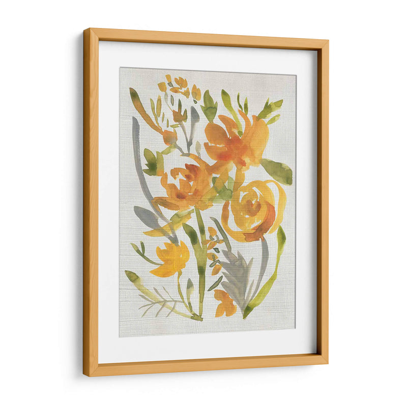 Butterscotch Bouquet Ii - Chariklia Zarris | Cuadro decorativo de Canvas Lab