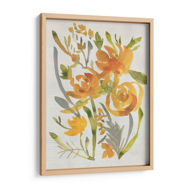 Butterscotch Bouquet Ii - Chariklia Zarris | Cuadro decorativo de Canvas Lab