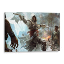 Assassins Creed battle ship | Cuadro decorativo de Canvas Lab