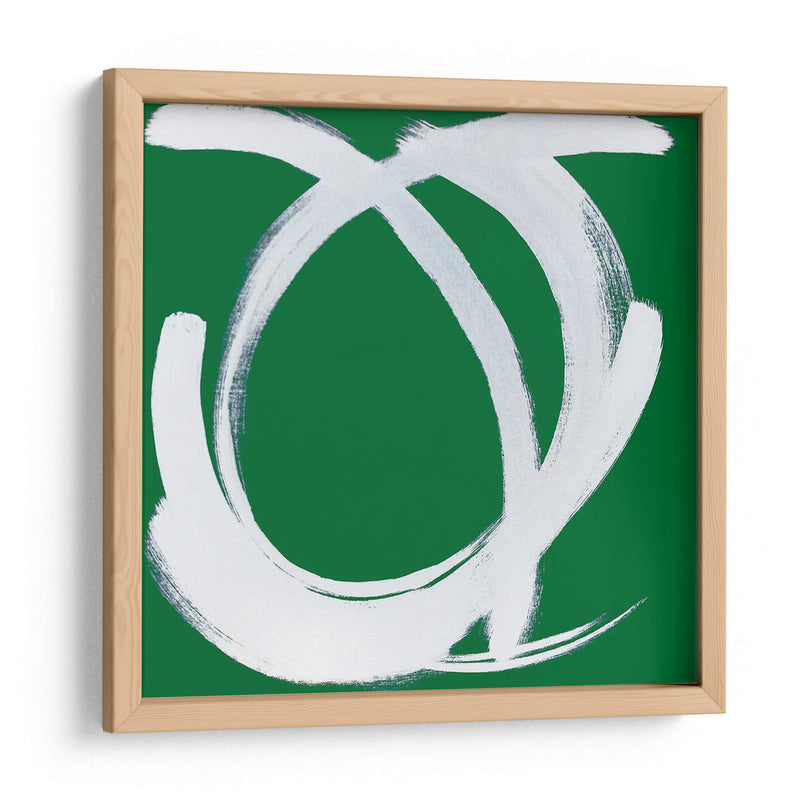 Intersección Personalizada En Verde Profundo I - Alison Jerry | Cuadro decorativo de Canvas Lab