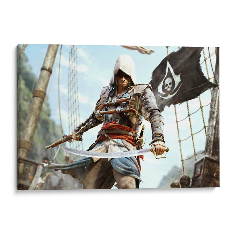 Assassins creed battleship II | Cuadro decorativo de Canvas Lab