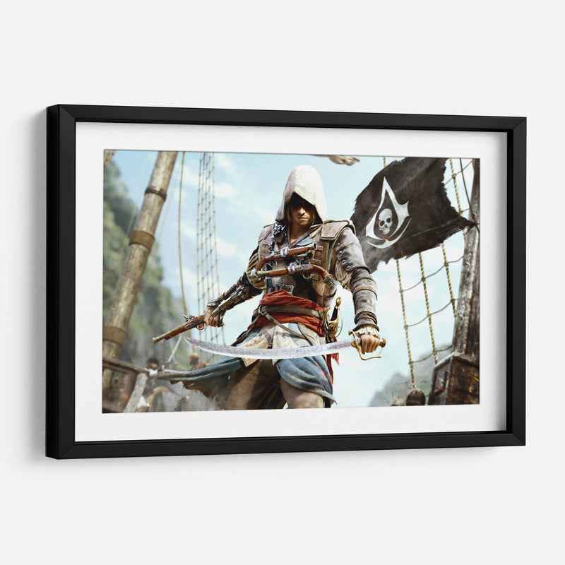 Assassins creed battleship II | Cuadro decorativo de Canvas Lab