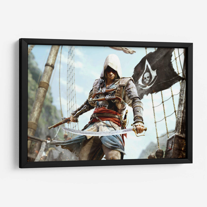 Assassins creed battleship II | Cuadro decorativo de Canvas Lab