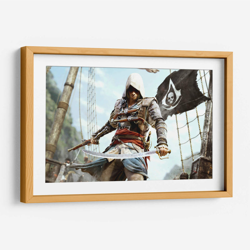 Assassins creed battleship II | Cuadro decorativo de Canvas Lab