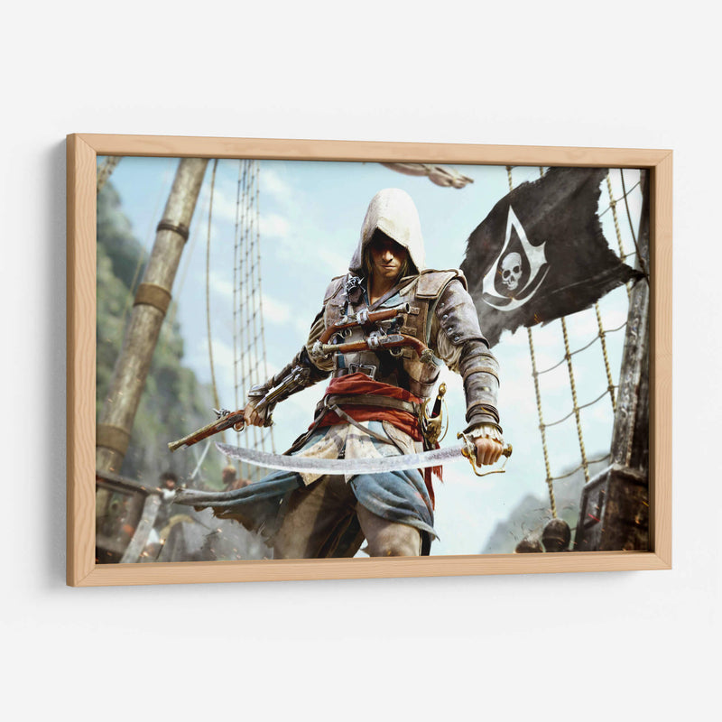 Assassins creed battleship II | Cuadro decorativo de Canvas Lab