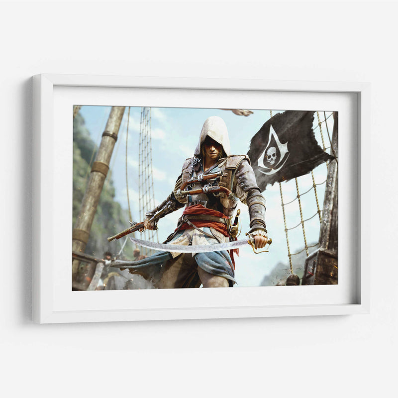 Assassins creed battleship II | Cuadro decorativo de Canvas Lab