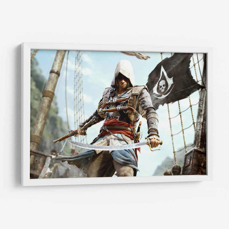 Assassins creed battleship II | Cuadro decorativo de Canvas Lab