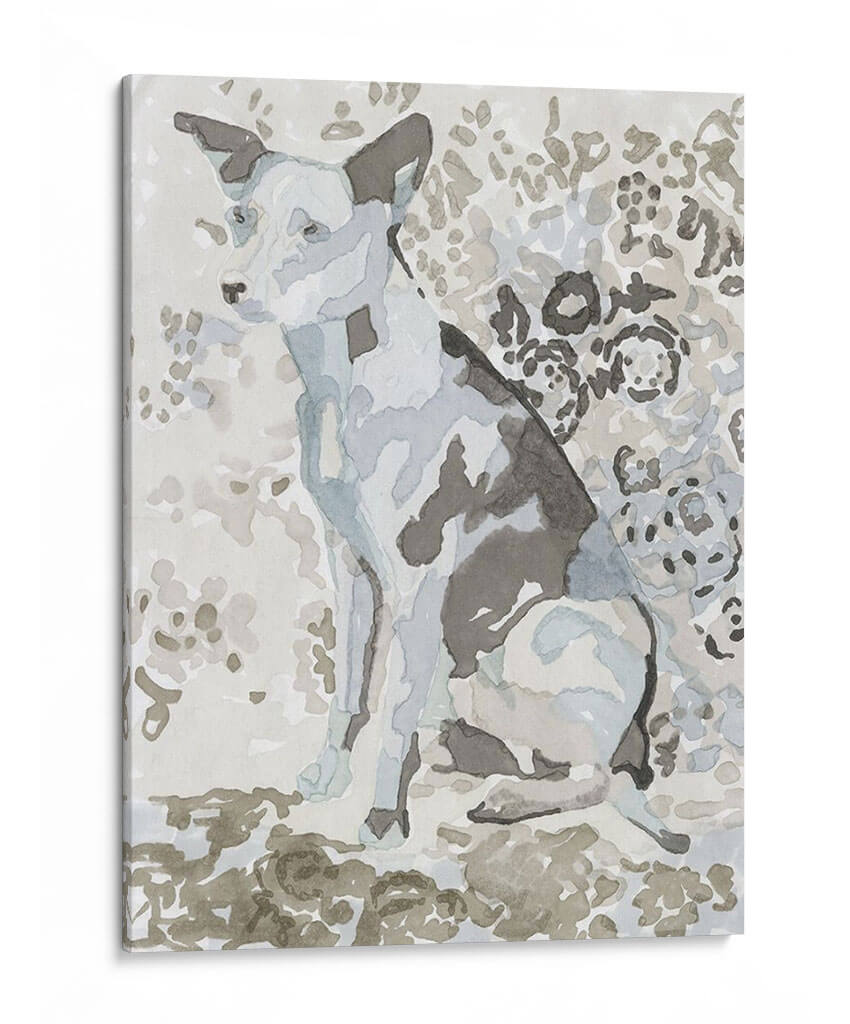 Estudio De Perros Iv - A.C. Warren | Cuadro decorativo de Canvas Lab