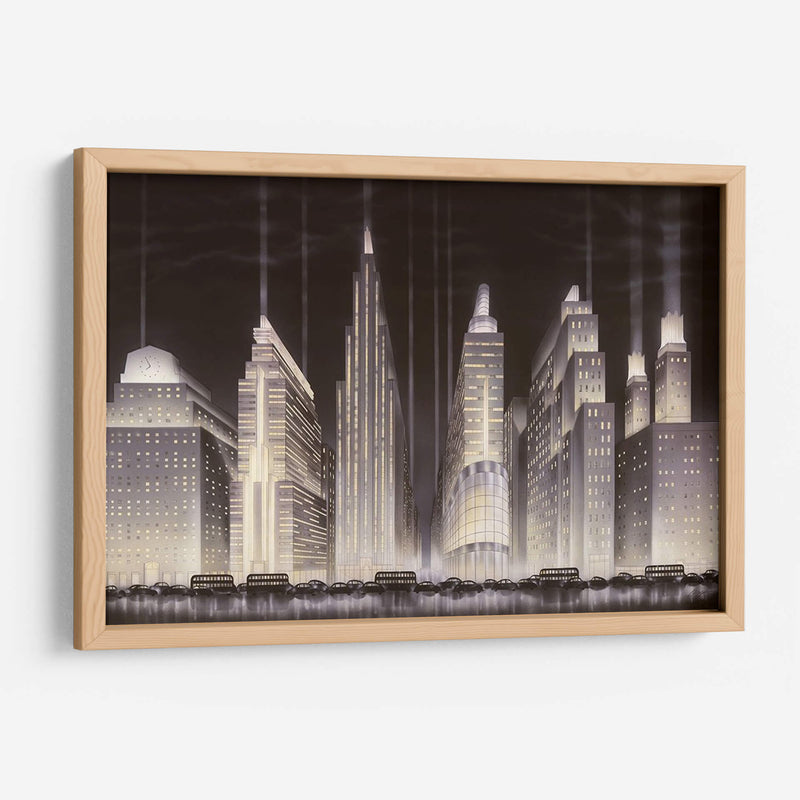 Bulevar - William H. Bartlett | Cuadro decorativo de Canvas Lab