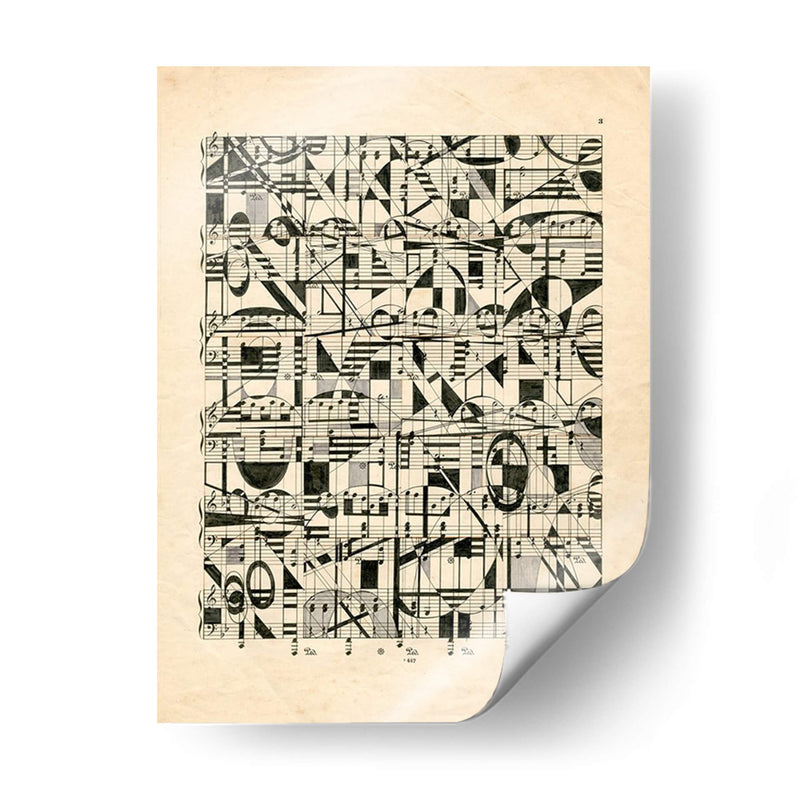 Notas Gráficas - Nikki Galapon | Cuadro decorativo de Canvas Lab