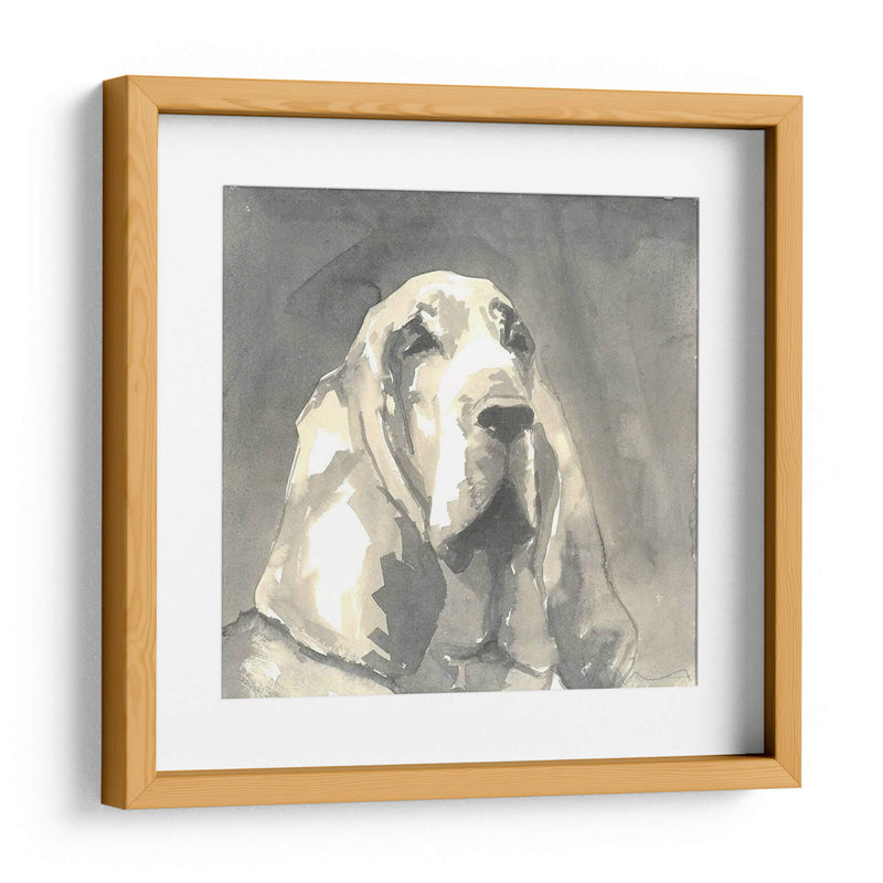 Sepia Modern Dog Ii - Nick Dautlich | Cuadro decorativo de Canvas Lab