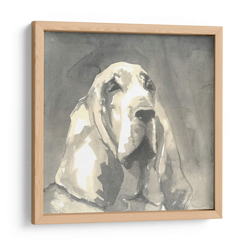 Sepia Modern Dog Ii - Nick Dautlich | Cuadro decorativo de Canvas Lab