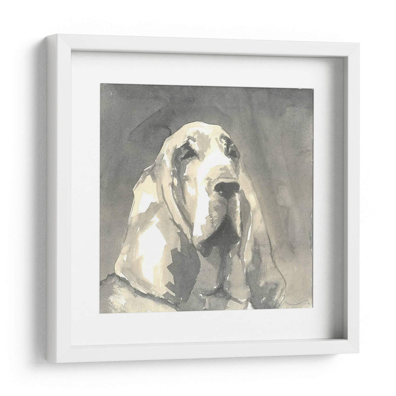 Sepia Modern Dog Ii - Nick Dautlich | Cuadro decorativo de Canvas Lab