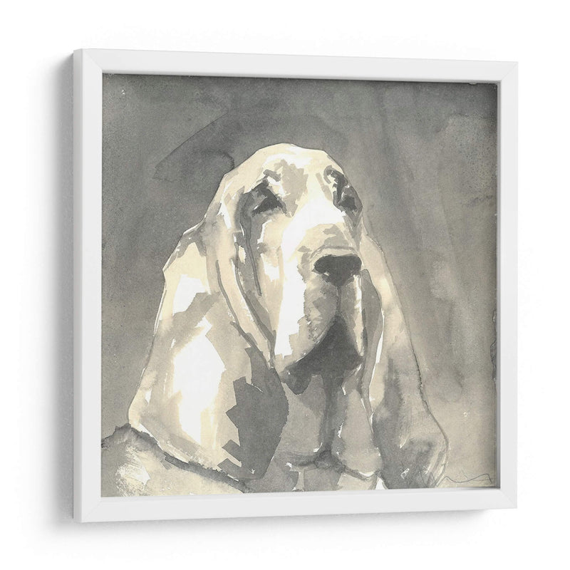 Sepia Modern Dog Ii - Nick Dautlich | Cuadro decorativo de Canvas Lab