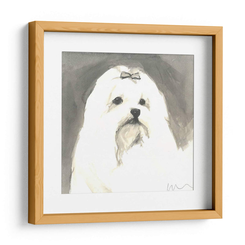 Sepia Modern Dog Viii - Nick Dautlich | Cuadro decorativo de Canvas Lab