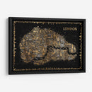 Glam Iconic Cities-Londres - A Very Modern Dog | Cuadro decorativo de Canvas Lab