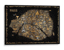 Glam Iconic Cities-Paris - A Very Modern Dog | Cuadro decorativo de Canvas Lab