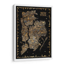 Glam Iconic Cities-New York - A Very Modern Dog | Cuadro decorativo de Canvas Lab