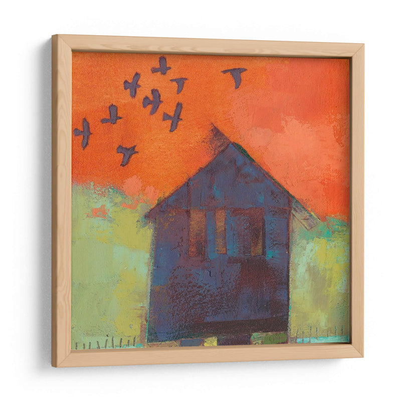 Bird Barn Ii - Sue Jachimiec | Cuadro decorativo de Canvas Lab