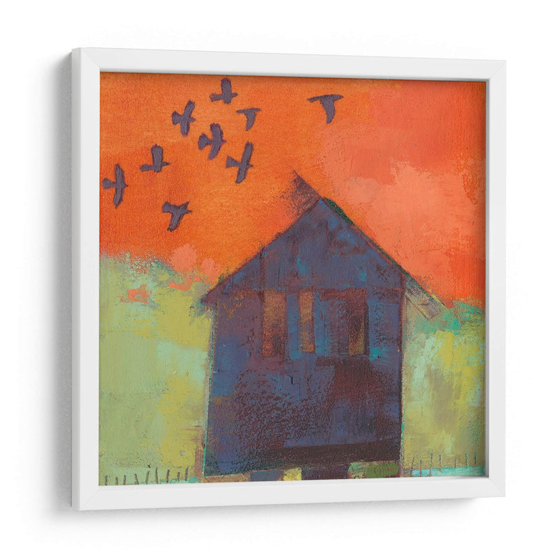 Bird Barn Ii - Sue Jachimiec | Cuadro decorativo de Canvas Lab