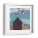 Granero De La Nube De Vaca - Sue Jachimiec | Cuadro decorativo de Canvas Lab