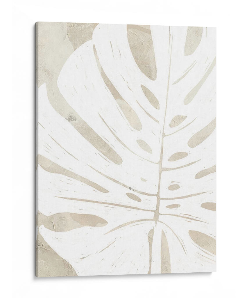 Silueta Tropical De Lino I - June Erica Vess | Cuadro decorativo de Canvas Lab