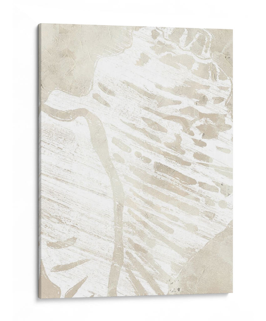 Silueta Tropical De Lino Iii - June Erica Vess | Cuadro decorativo de Canvas Lab