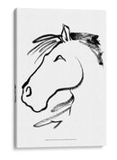 Perfil Equino I - Alicia Ludwig | Cuadro decorativo de Canvas Lab