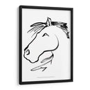 Perfil Equino I - Alicia Ludwig | Cuadro decorativo de Canvas Lab