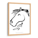 Perfil Equino I - Alicia Ludwig | Cuadro decorativo de Canvas Lab