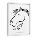 Perfil Equino I - Alicia Ludwig | Cuadro decorativo de Canvas Lab