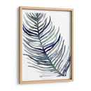 Palm De Plumas Azul I - Emma Scarvey | Cuadro decorativo de Canvas Lab