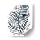 Palm De Plumas Azul Iii - Emma Scarvey | Cuadro decorativo de Canvas Lab