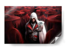 Ezio red | Cuadro decorativo de Canvas Lab