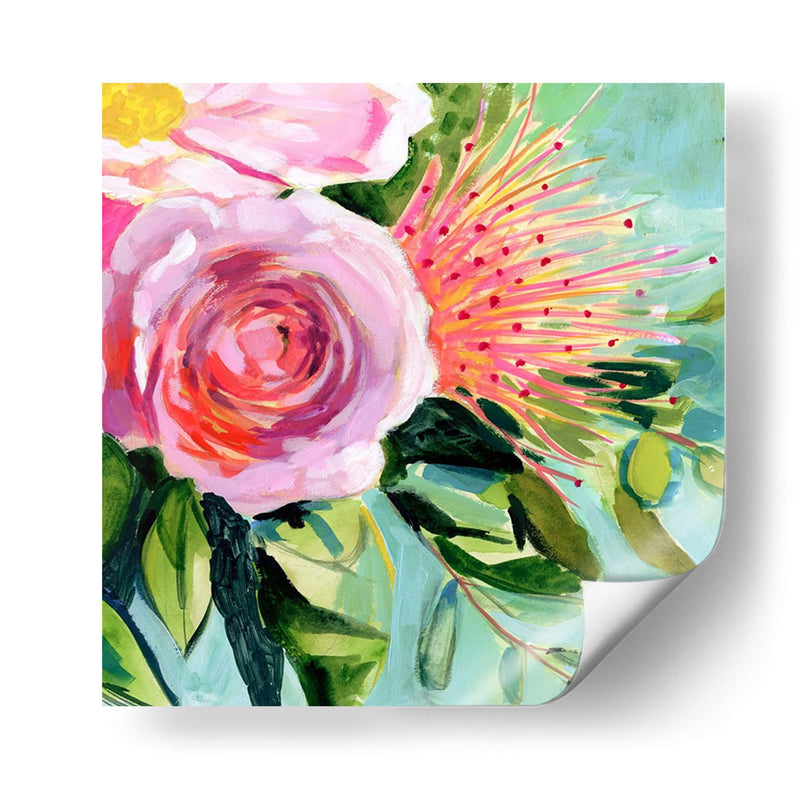 Brushy Floral I - Victoria Borges | Cuadro decorativo de Canvas Lab