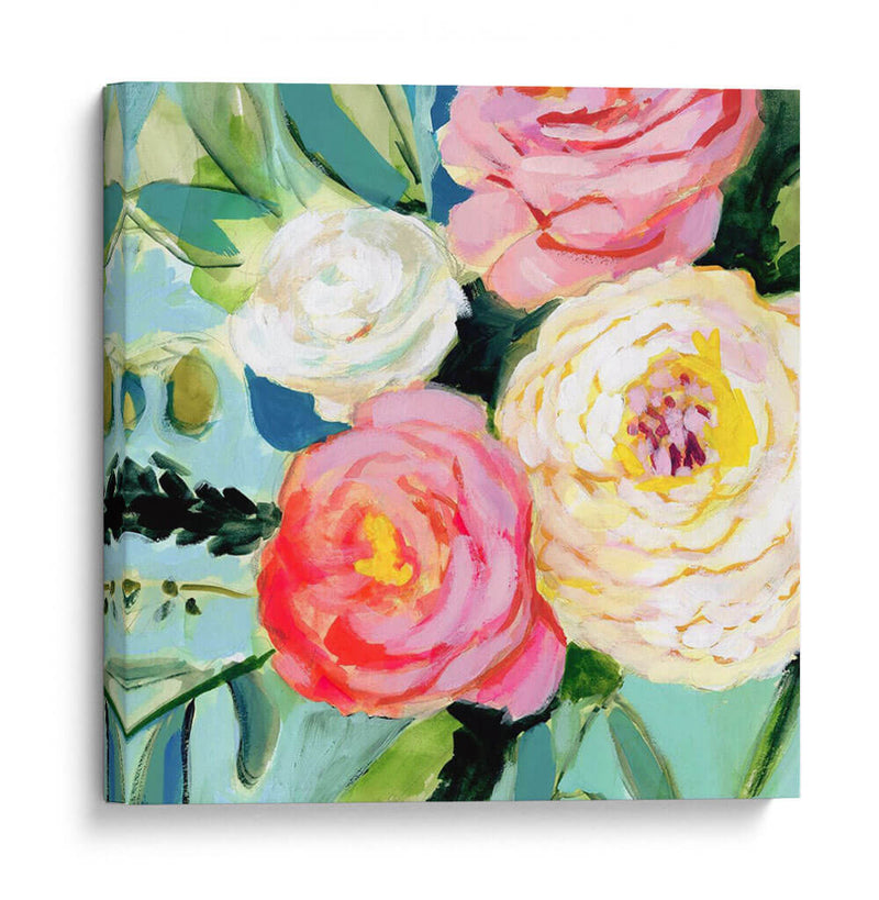 Brushy Floral Ii - Victoria Borges | Cuadro decorativo de Canvas Lab