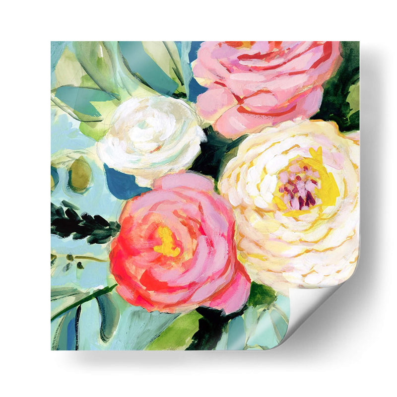 Brushy Floral Ii - Victoria Borges | Cuadro decorativo de Canvas Lab