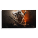 Fighter with bow Assassins Creed | Cuadro decorativo de Canvas Lab