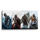 Four warriors Assassins Creed | Cuadro decorativo de Canvas Lab