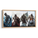 Four warriors Assassins Creed | Cuadro decorativo de Canvas Lab