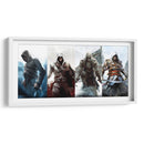Four warriors Assassins Creed | Cuadro decorativo de Canvas Lab