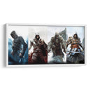 Four warriors Assassins Creed | Cuadro decorativo de Canvas Lab