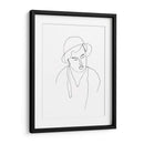 Cara De Contorno Ii - June Erica Vess | Cuadro decorativo de Canvas Lab