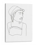 Cara De Contorno Iii - June Erica Vess | Cuadro decorativo de Canvas Lab