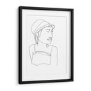 Cara De Contorno Iii - June Erica Vess | Cuadro decorativo de Canvas Lab