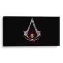 Pirate Skulls logo Assassins Creed II | Cuadro decorativo de Canvas Lab